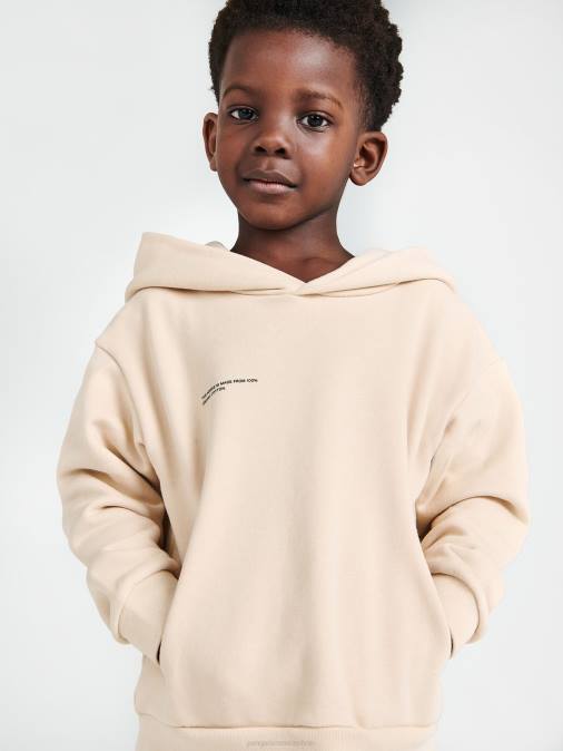 niños 365 sudadera con capucha Pangaia arena ropa TDTH551