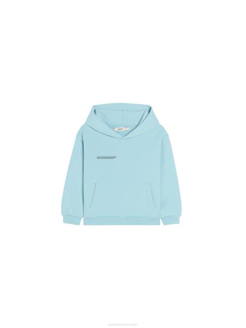 niños 365 sudadera con capucha Pangaia azul celeste ropa TDTH555