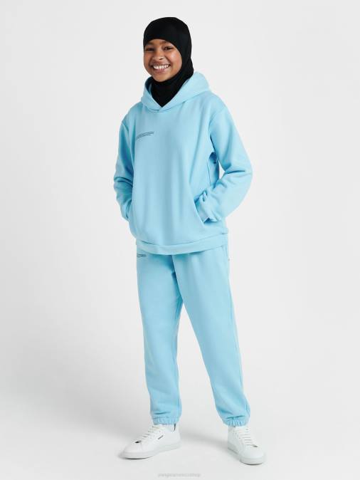 niños 365 sudadera con capucha Pangaia azul celeste ropa TDTH555
