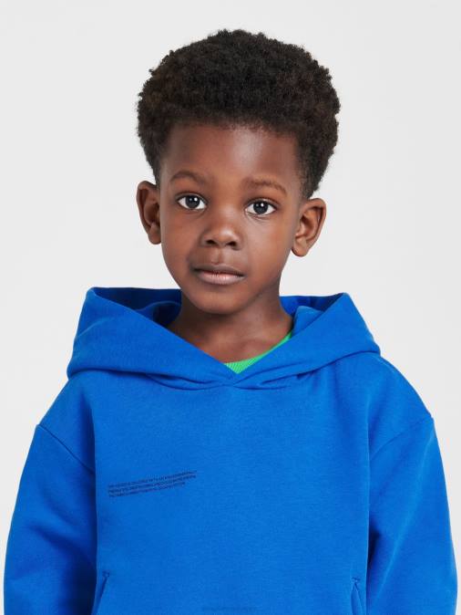 niños 365 sudadera con capucha Pangaia azul cobalto ropa TDTH550