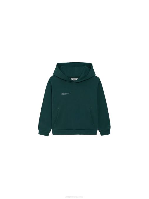 niños 365 sudadera con capucha Pangaia follaje verde ropa TDTH549