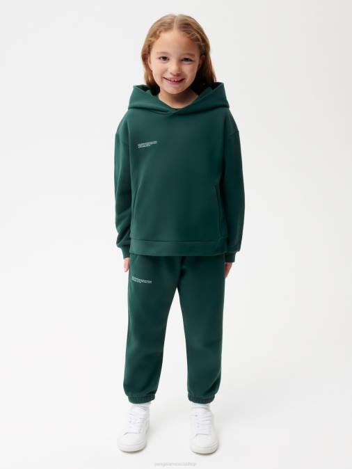 niños 365 sudadera con capucha Pangaia follaje verde ropa TDTH549