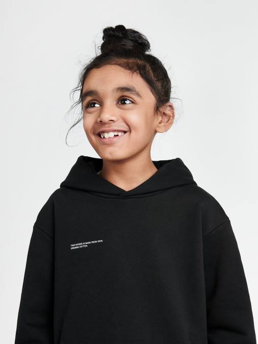 niños 365 sudadera con capucha Pangaia negro ropa TDTH542