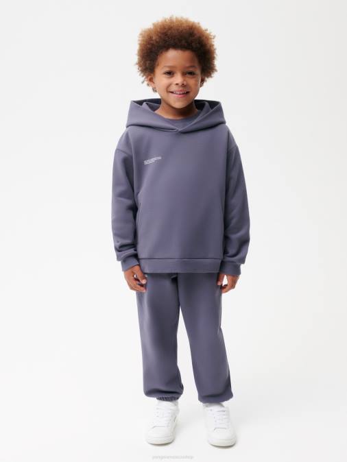 niños 365 sudadera con capucha Pangaia pizarra azul ropa TDTH539