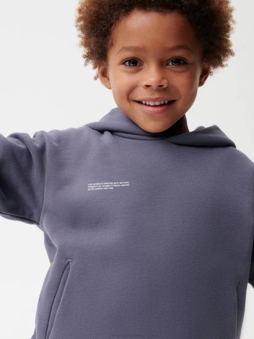 niños 365 sudadera con capucha Pangaia pizarra azul ropa TDTH539
