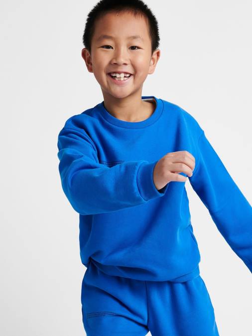 niños sudadera 365 Pangaia azul cobalto ropa TDTH569