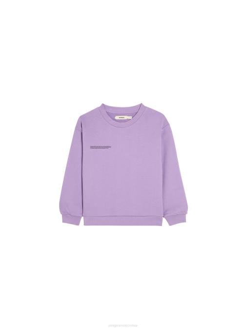 niños sudadera 365 Pangaia orquídea púrpura ropa TDTH567