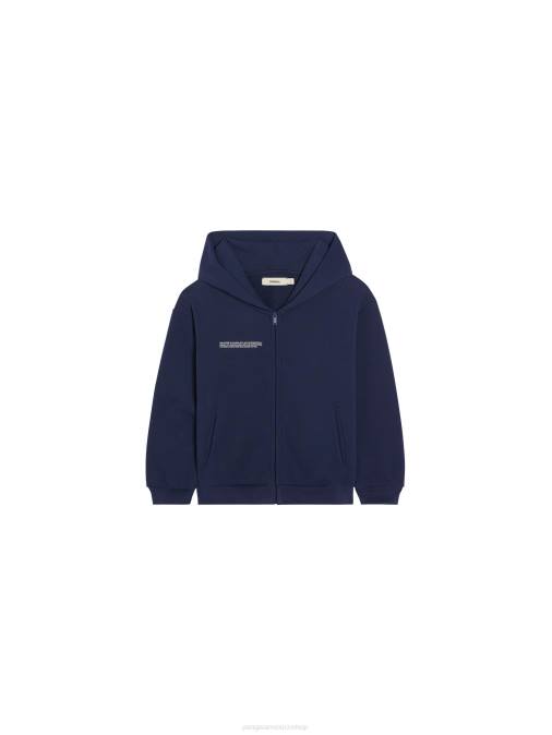 niños sudadera con cremallera 365 Pangaia Azul marino ropa TDTH560