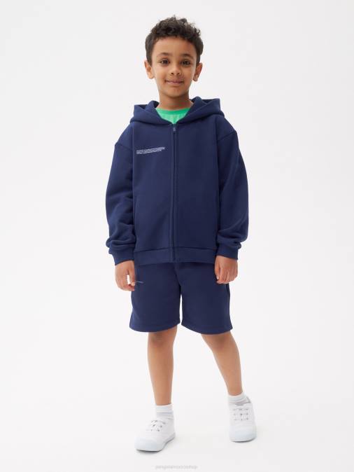 niños sudadera con cremallera 365 Pangaia Azul marino ropa TDTH560