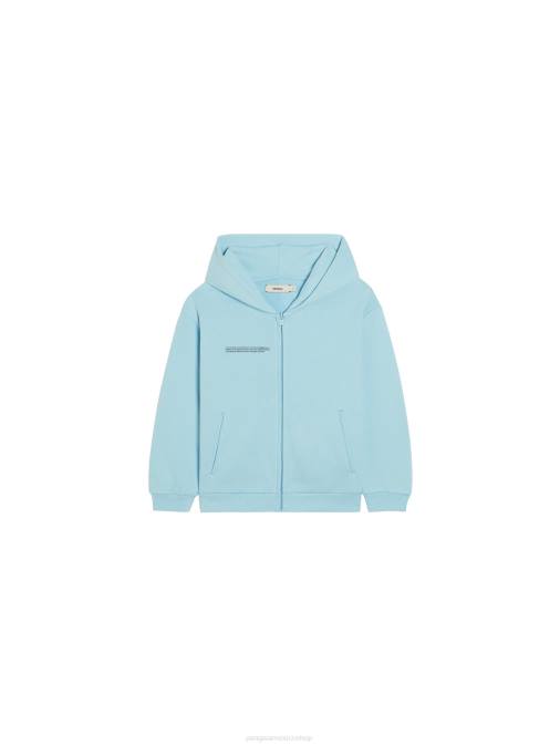 niños sudadera con cremallera 365 Pangaia azul celeste ropa TDTH552