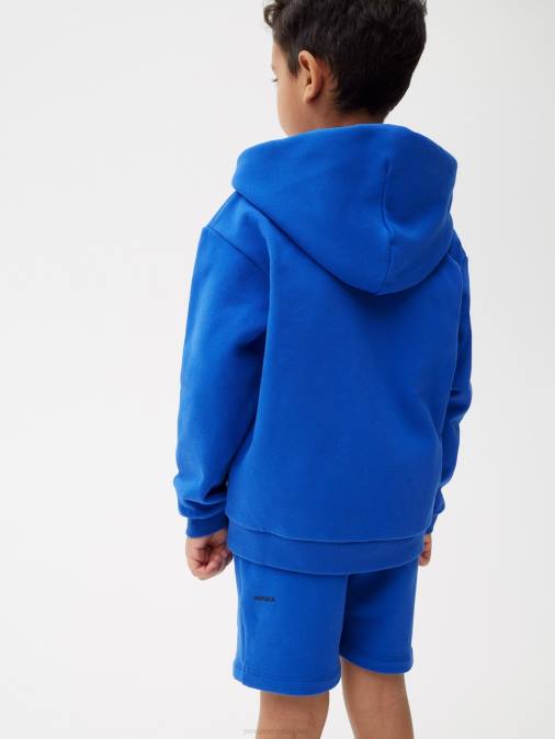 niños sudadera con cremallera 365 Pangaia azul cobalto ropa TDTH561