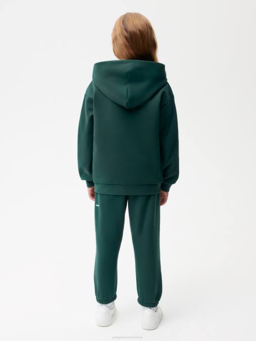niños sudadera con cremallera 365 Pangaia follaje verde ropa TDTH558