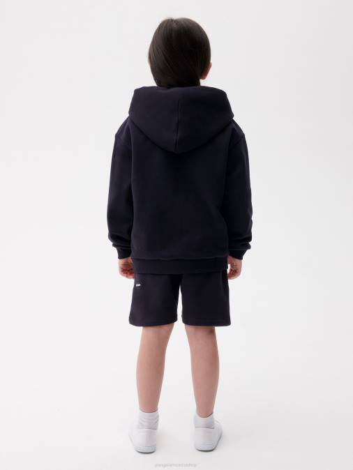 niños sudadera con cremallera 365 Pangaia negro ropa TDTH547