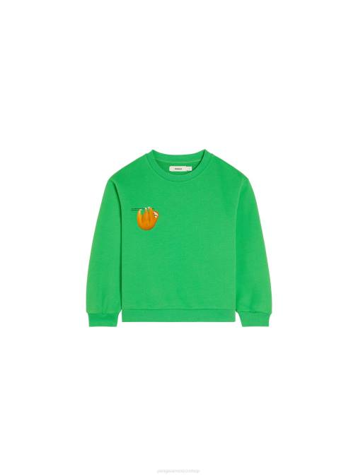 niños sudadera wahp Pangaia Jade verde ropa TDTH572