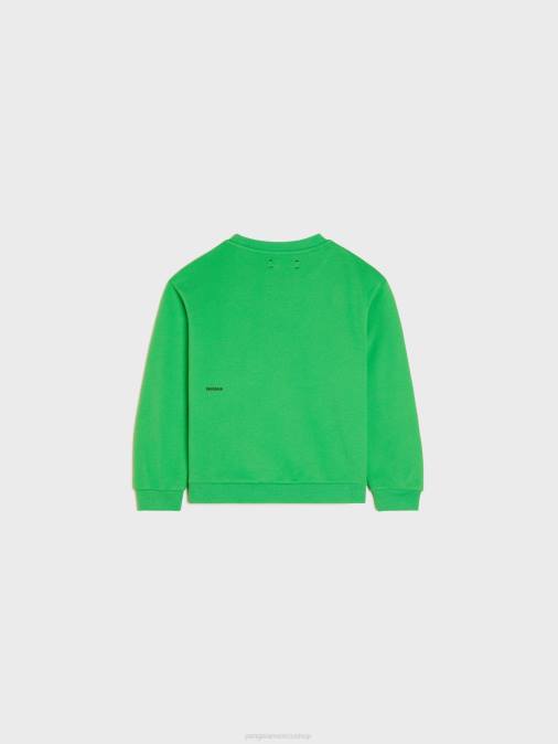 niños sudadera wahp Pangaia Jade verde ropa TDTH572