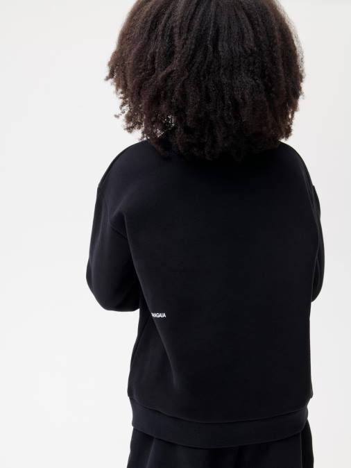 niños sudadera wahp Pangaia negro ropa TDTH568