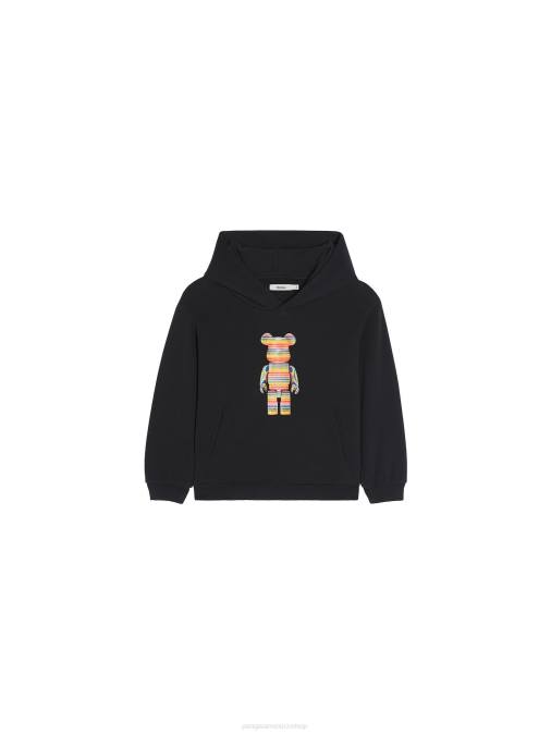 niños x haroshi be@rbrick sudadera con capucha Pangaia negro ropa TDTH546