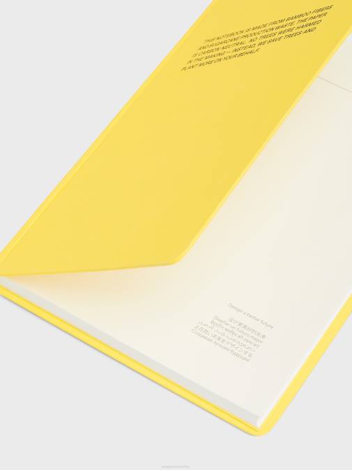 unisexo cuaderno libre de árboles Pangaia amarillo azafran accesorios TDTH695