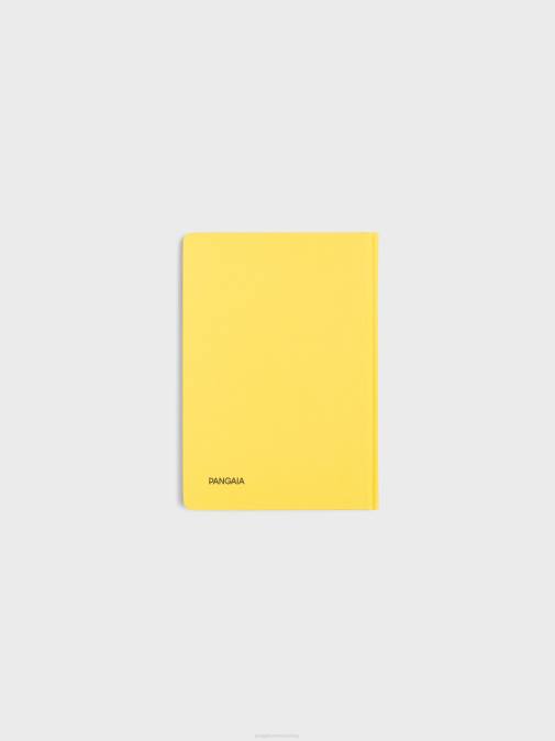 unisexo cuaderno libre de árboles Pangaia amarillo azafran accesorios TDTH695