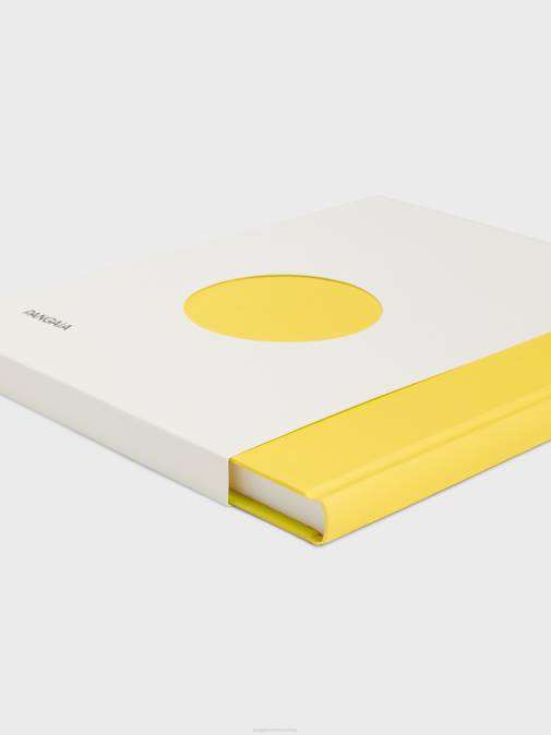unisexo cuaderno libre de árboles Pangaia amarillo azafran accesorios TDTH695