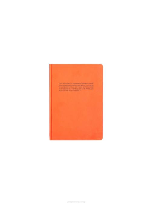 unisexo cuaderno libre de árboles Pangaia naranja caqui accesorios TDTH696
