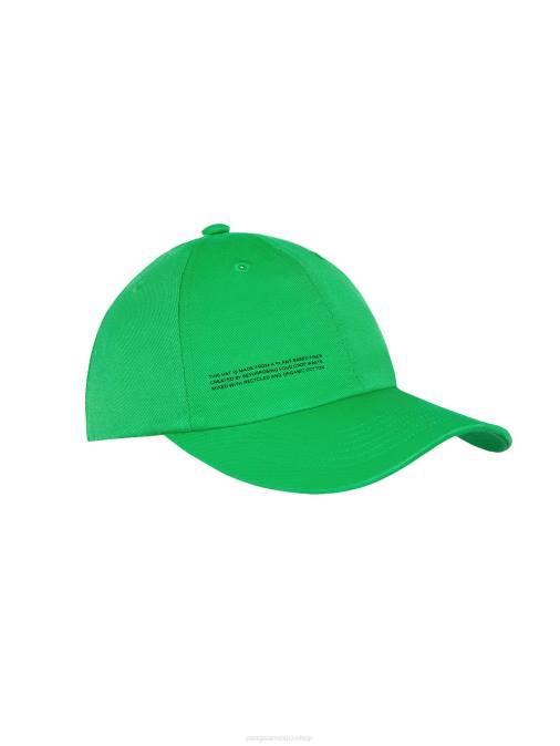 unisexo gorra de béisbol de sarga de cáñamo oleaginoso Pangaia Jade verde accesorios TDTH689