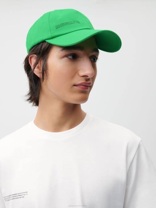 unisexo gorra de béisbol de sarga de cáñamo oleaginoso Pangaia Jade verde accesorios TDTH689