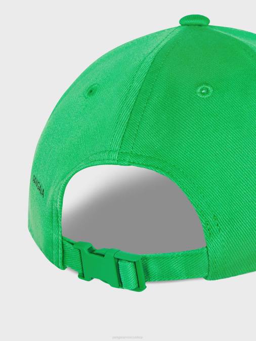 unisexo gorra de béisbol de sarga de cáñamo oleaginoso Pangaia Jade verde accesorios TDTH689