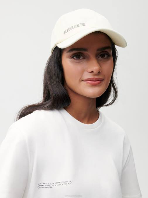 unisexo gorra de béisbol de sarga de cáñamo oleaginoso Pangaia marfil crudo accesorios TDTH693