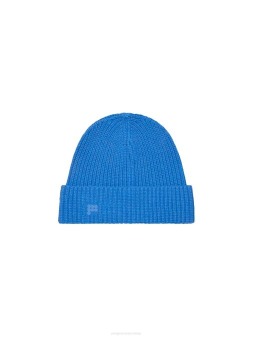 unisexo sombrero de cachemir reciclado Pangaia azul cerúleo accesorios TDTH494