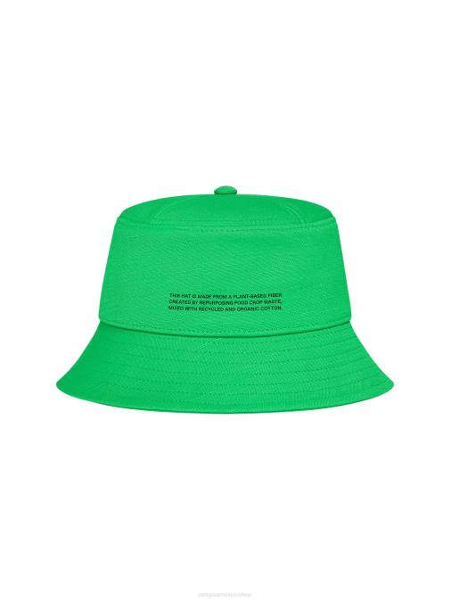unisexo sombrero de pescador de cáñamo oleaginoso Pangaia Jade verde accesorios TDTH688