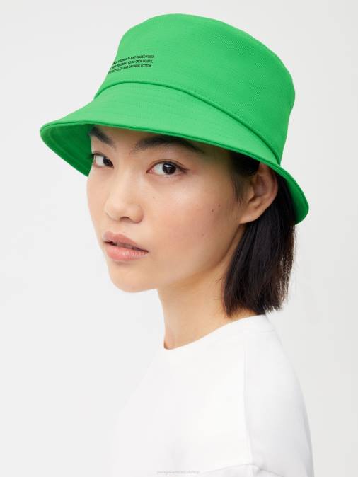 unisexo sombrero de pescador de cáñamo oleaginoso Pangaia Jade verde accesorios TDTH688