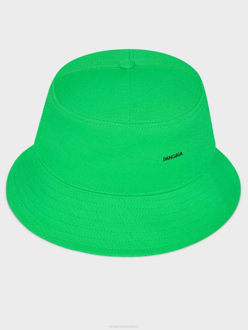 unisexo sombrero de pescador de cáñamo oleaginoso Pangaia Jade verde accesorios TDTH688