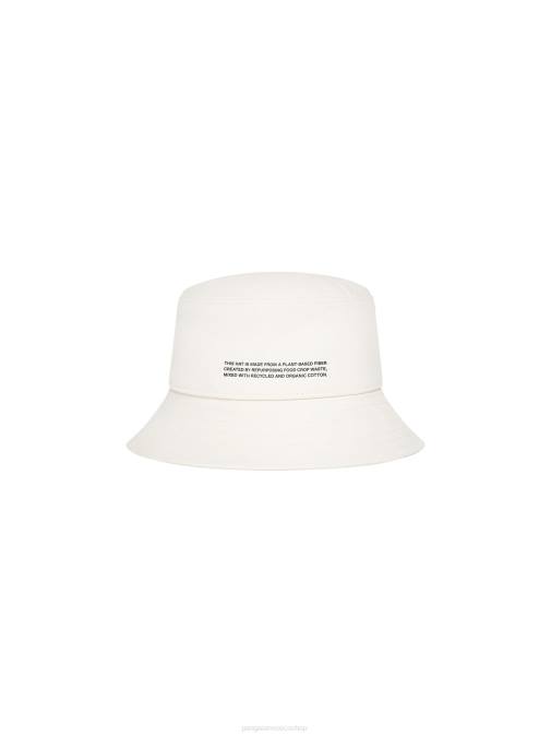 unisexo sombrero de pescador de lona de cáñamo oleaginoso Pangaia marfil crudo accesorios TDTH657
