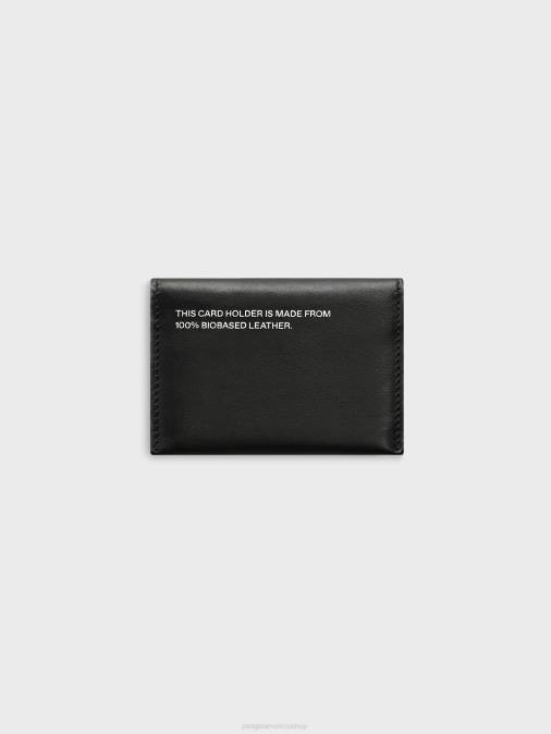 unisexo titular de la tarjeta de base biológica Pangaia negro accesorios TDTH679