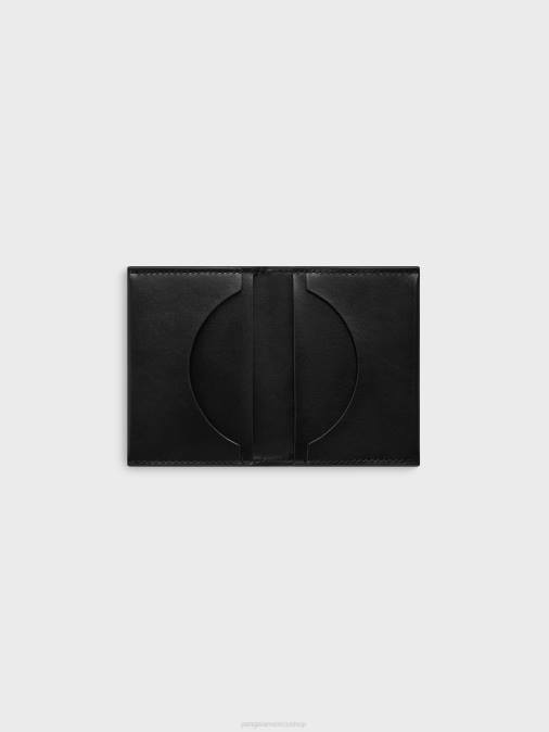 unisexo titular de la tarjeta de base biológica Pangaia negro accesorios TDTH679
