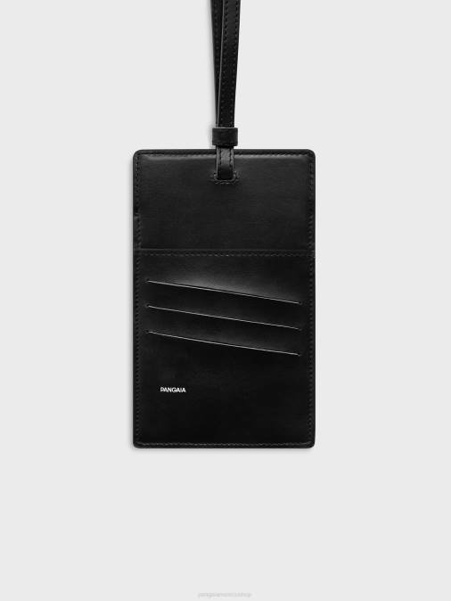 unisexo titular de pasaporte de base biológica Pangaia negro accesorios TDTH682