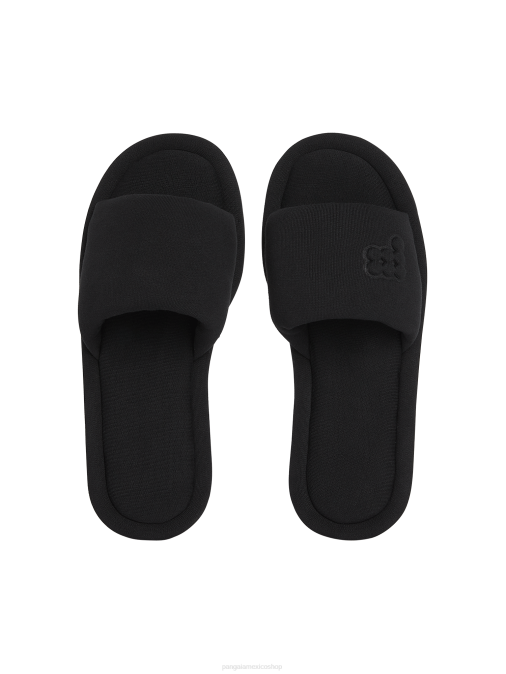 unisexo pantuflas de punto Pangaia negro calzado TDTH432