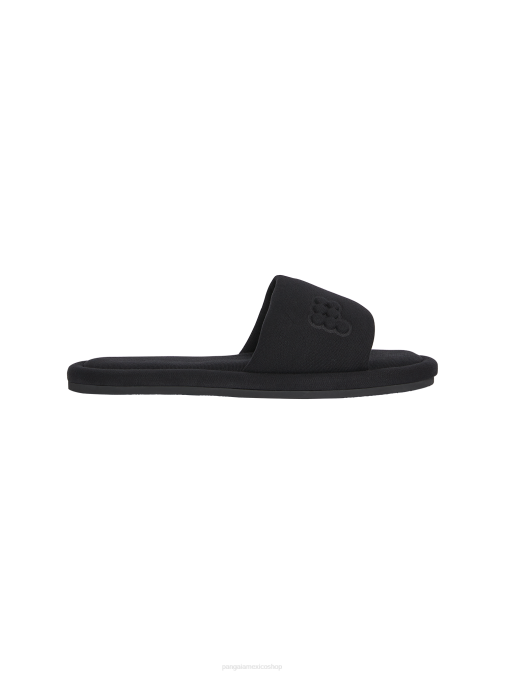unisexo pantuflas de punto Pangaia negro calzado TDTH432