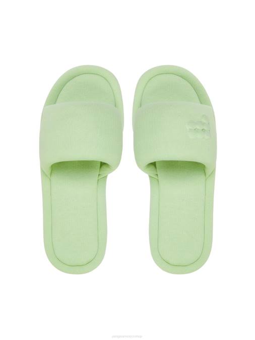 unisexo pantuflas de punto Pangaia pistacho calzado TDTH427