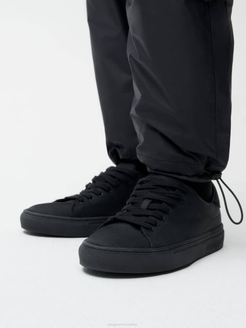 unisexo tenis de nailon reciclado Pangaia negro calzado TDTH720
